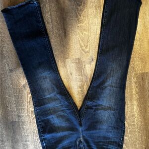 Dark Blue Denim Jeans